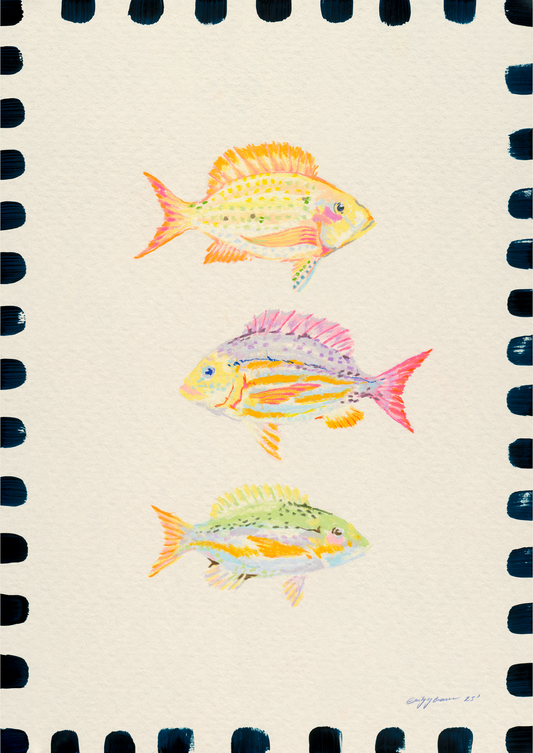 THREE WISE FISH